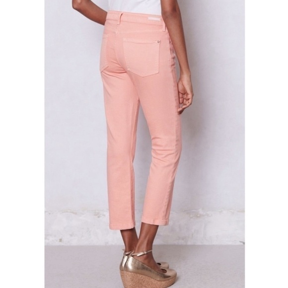 Pilcro and the Letterpress Pink Ankle Jeans - Picture 3 of 11